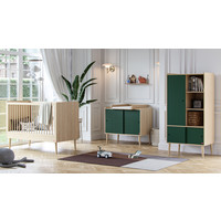 RETRO Fronten voor commode green