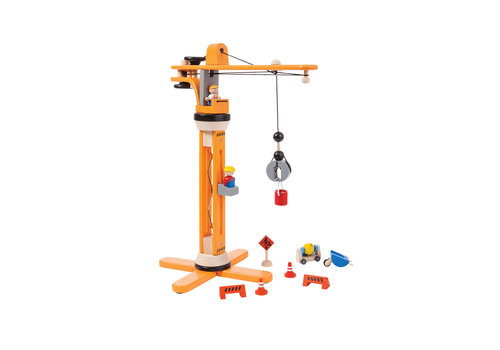 PlanToys Kraan Set