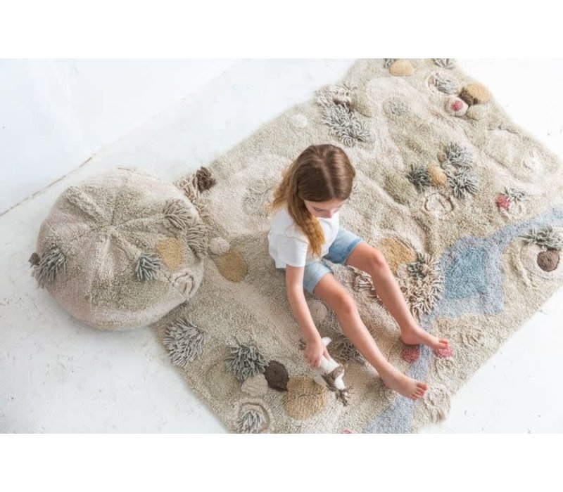 Washable Play Rug Path of Nature