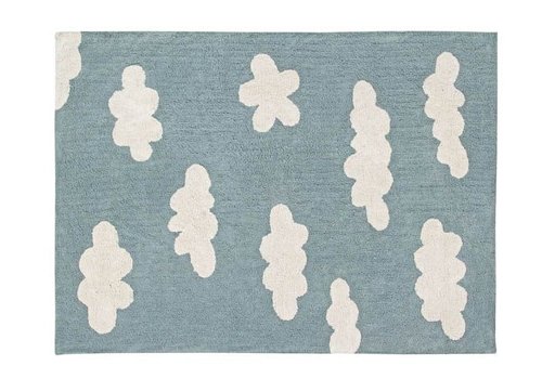 Lorena Canals Tapijt Clouds Vintage Blue