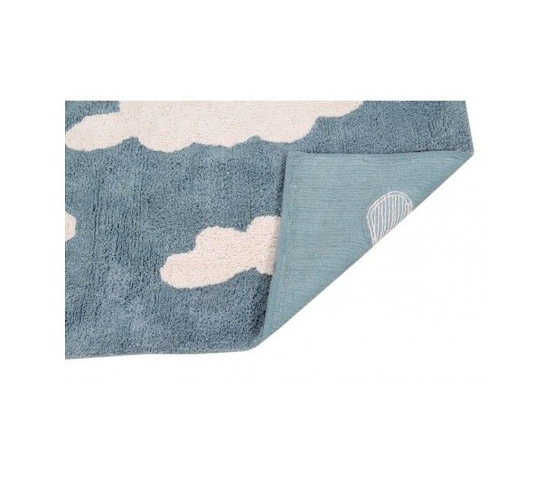 Tapijt Clouds Vintage Blue