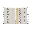 Lorena Canals Tapijt Azteca Natural Vintage Blue 140x200