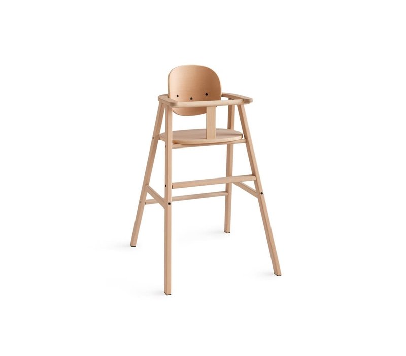 Growing green high chair Beech wood