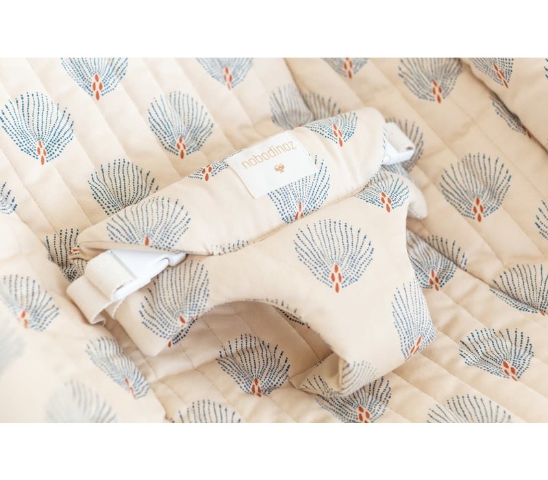 Growing green Baby Bouncer Blue Gatsby/Cream