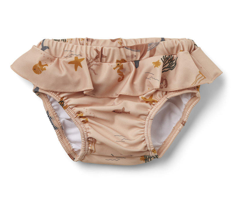 Elise baby swim pants Sea creature rose mix