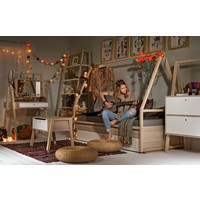 SPOT Eenpersoonsbed met onderbed en frame