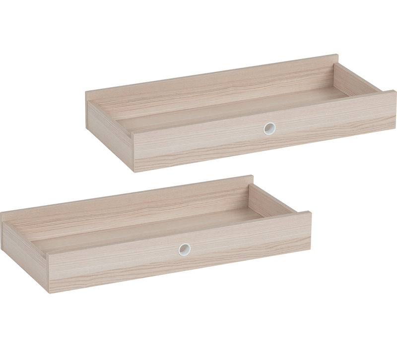 SPOT Drawer for two-sided desk set 2pcs