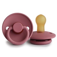 Classic pacifier natural rubber Dusty Rose