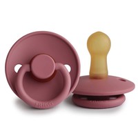 Classic pacifier natural rubber Dusty Rose