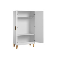 LOUNGE 2-door wardrobe white