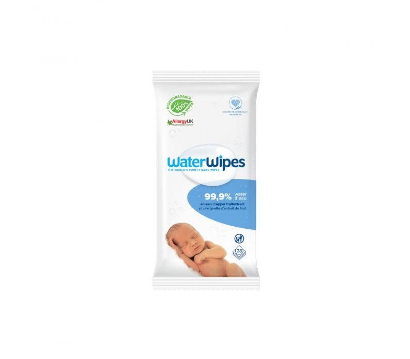 WaterWipes Bio Travelpack 28 st