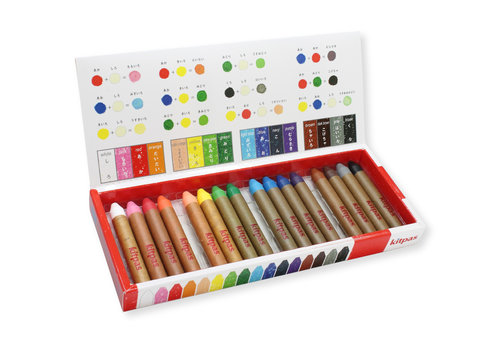 Kitpas Art crayons 16pcs medium