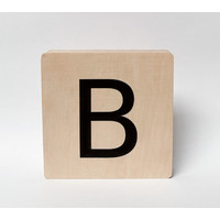 Houten letter