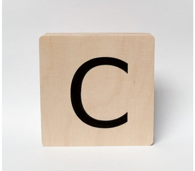 Houten letter