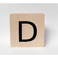 Houten letter