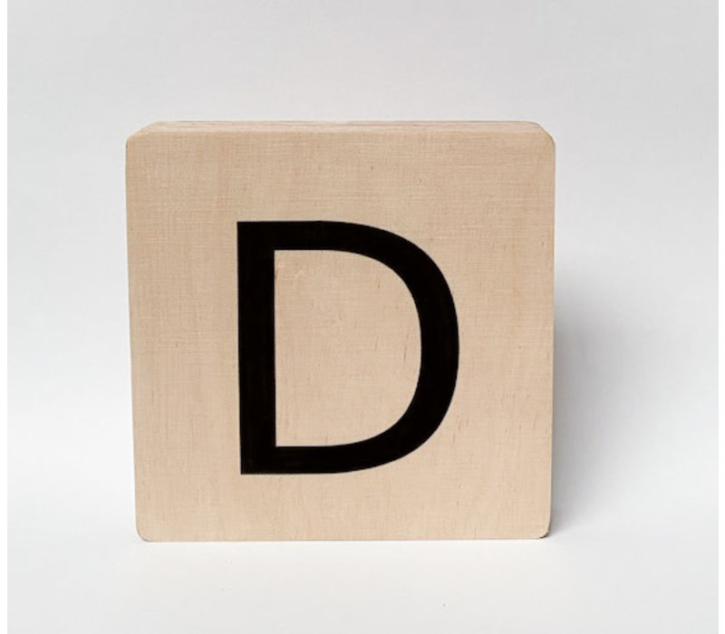 Houten letter