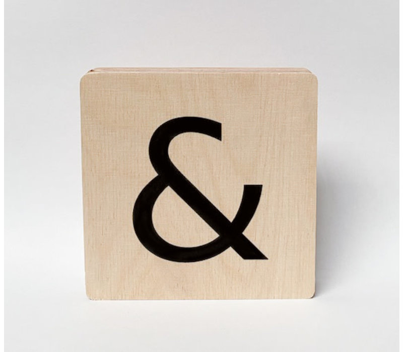 Houten symbool