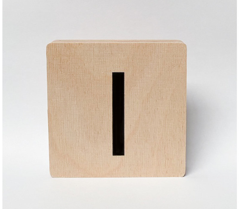 Houten letter