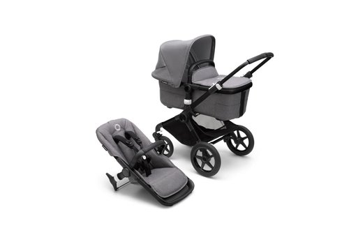 Bugaboo Bugaboo Fox 3 complete BLACK/GREY MELANGE-GREY MELANGE