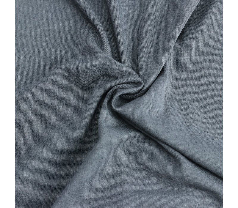 Tulband met strik slate grey