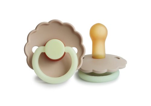 Frigg Daisy pacifier natural rubber Croissant Night