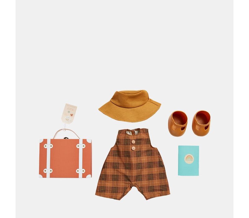 Dinkum Doll Travel Togs apricot