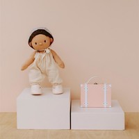 Dinkum Doll Travel Togs blush