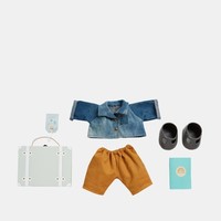 Dinkum Doll Travel Togs sage