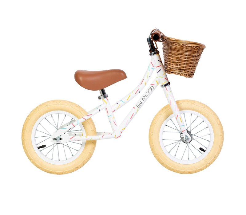 Balance bike MAREST x BANWOOD FIRST GO! Allegra white