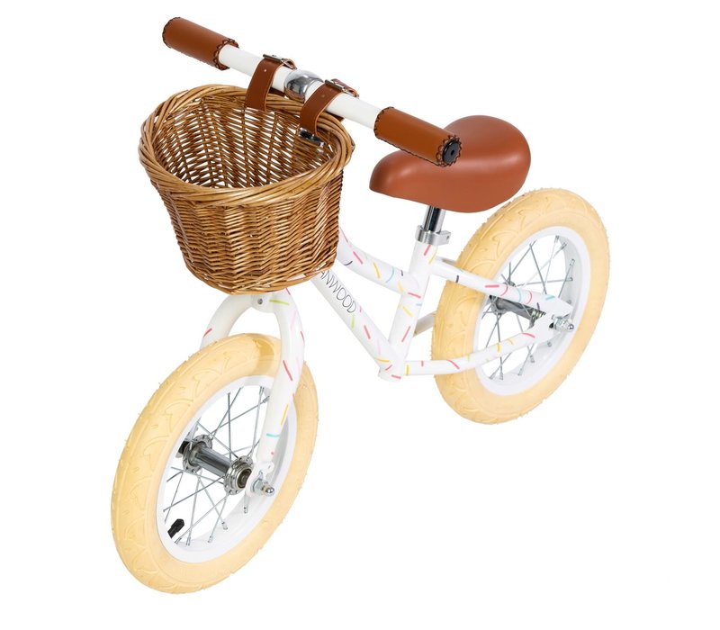 Balance bike MAREST x BANWOOD FIRST GO! Allegra white