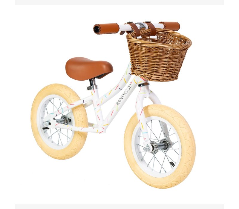 Balance bike MAREST x BANWOOD FIRST GO! Allegra white