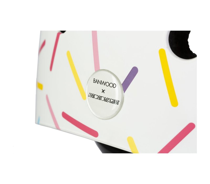 Helmet MAREST x BANWOOD Allegra white