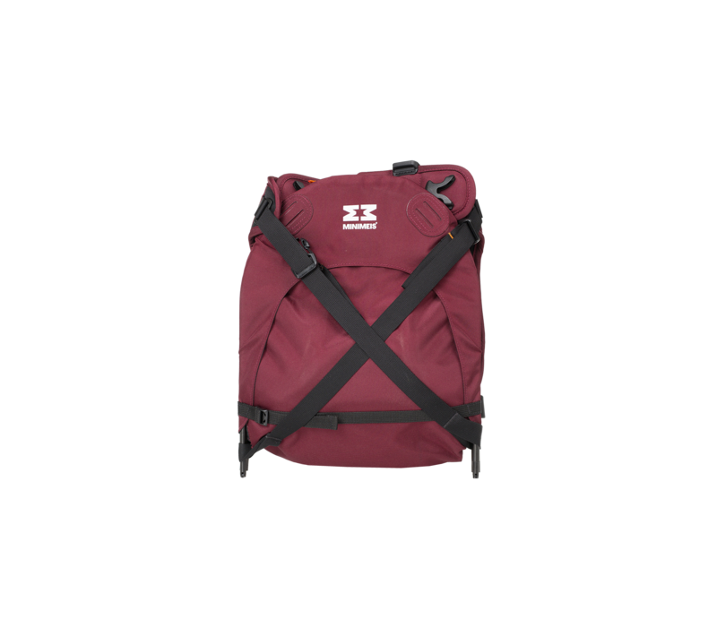 MiniMeis Shoulder Carrier burgundy