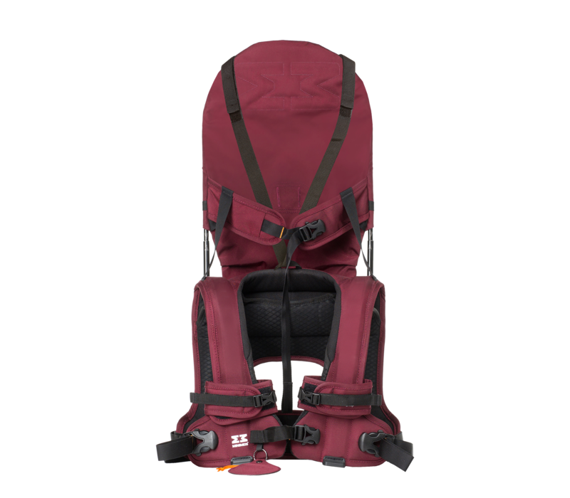 MiniMeis Shoulder Carrier burgundy