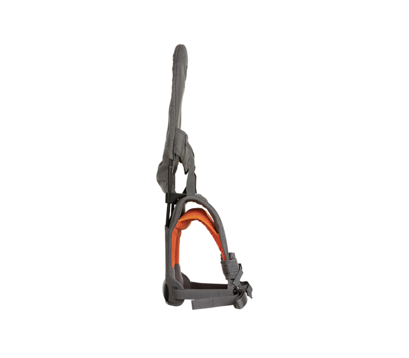 MiniMeis Shoulder Carrier grey/orange
