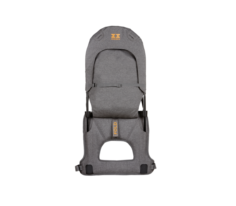 MiniMeis Shoulder Carrier grey/orange