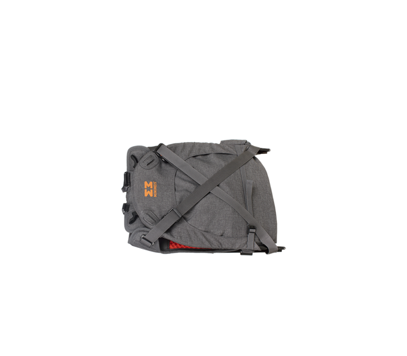 MiniMeis Shoulder Carrier grey/orange
