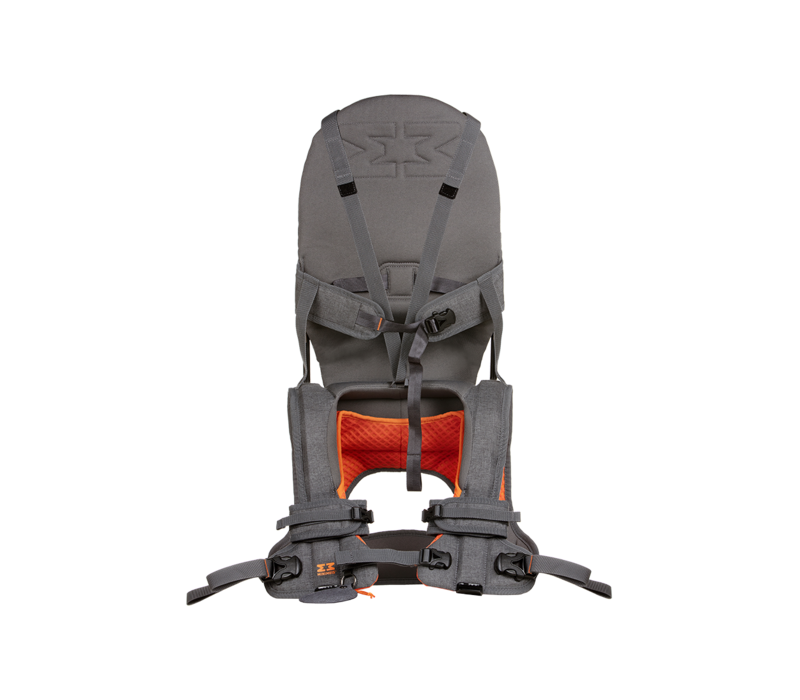 MiniMeis Shoulder Carrier grey/orange