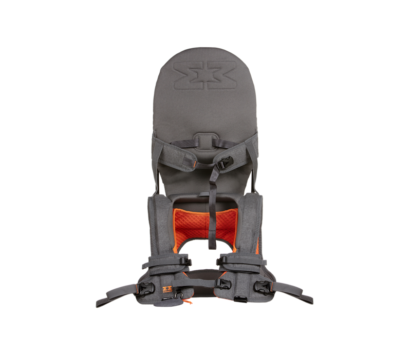 MiniMeis Shoulder Carrier grey/orange