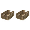 Liewood Weston Storage Box M 2-pack Oat