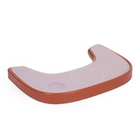 Evolu feeding tray ABS Rust + Silicone placemat