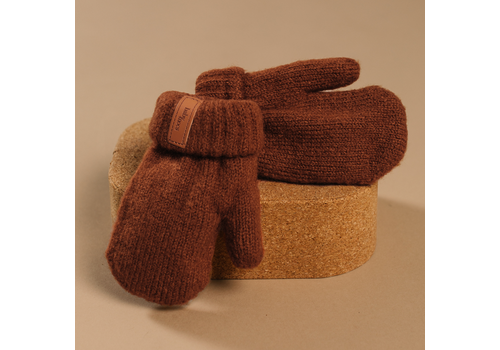 BabyMocs Mittens - Rust