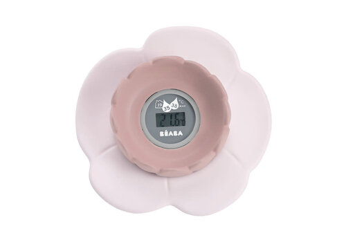 Béaba Lotus Bath thermometer old pink