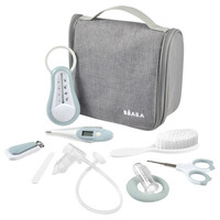 Toiletry bag grey-blue