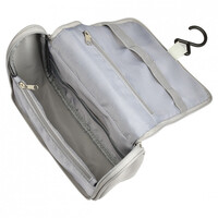 Toiletry bag grey-blue