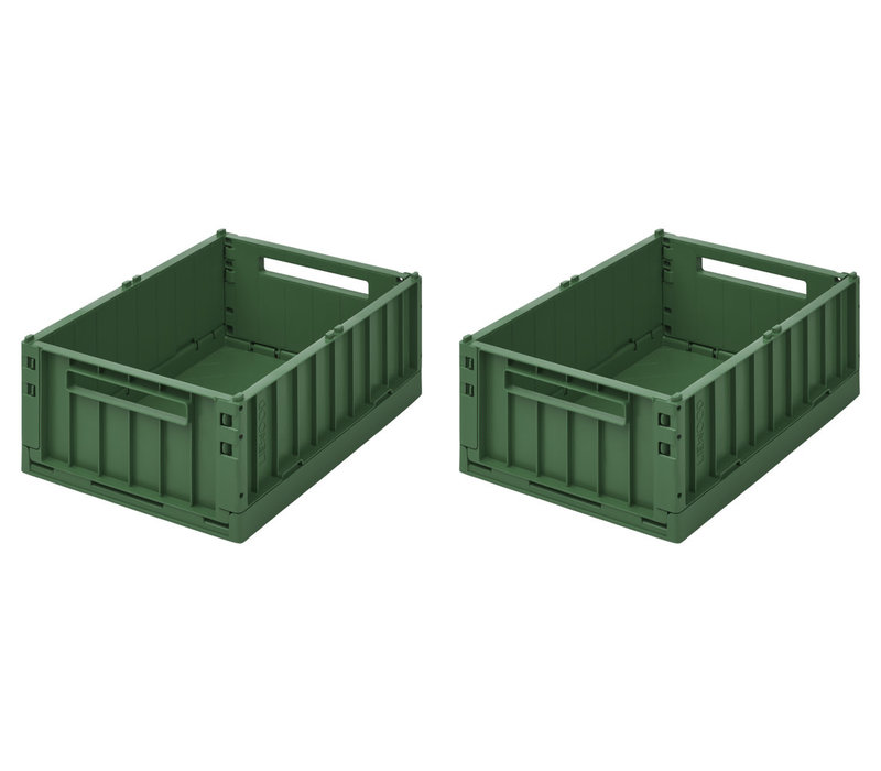 Weston Storage Box M 2-pack Garden green