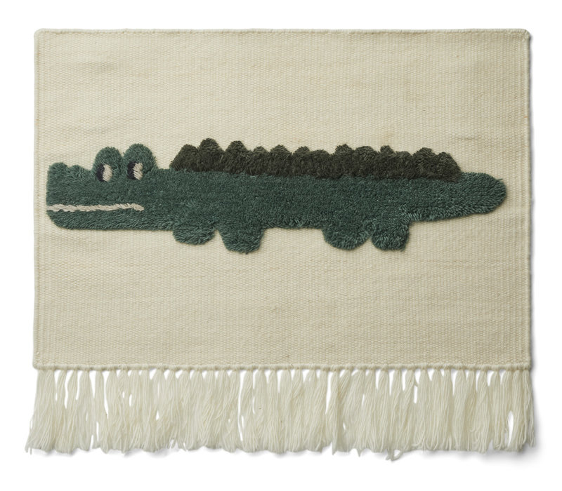 Gera crocodile wall rug