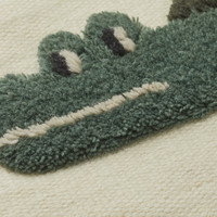 Gera crocodile wall rug