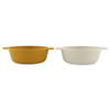 Trixie PLA bowl 2-pack - Mustard