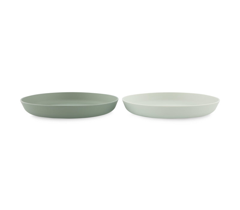 PLA plate 2-pack - Olive